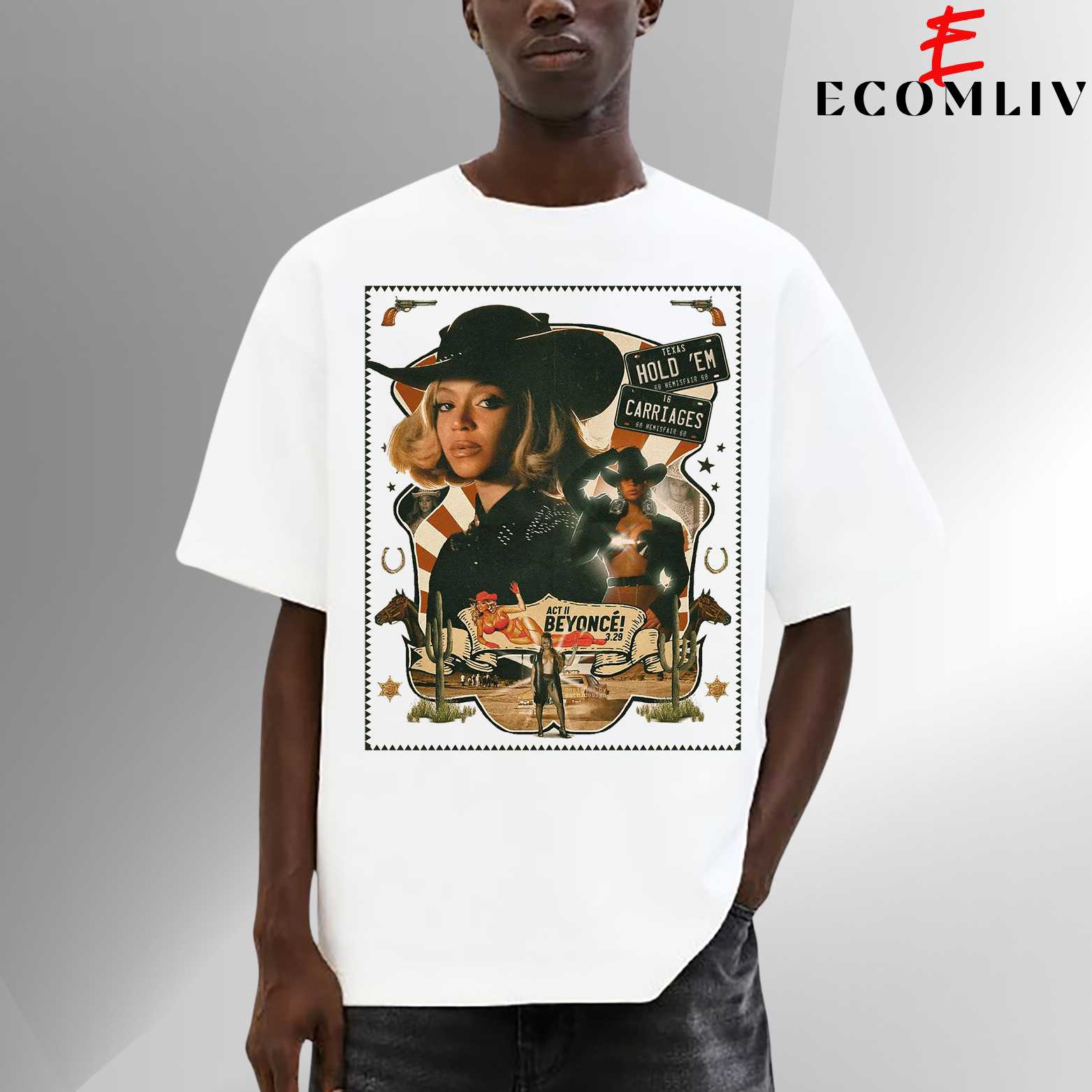 Beyoncé Cowboy Carter Unisex T Shirt, Streetwear T-Shirt
